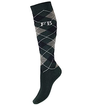 Felix B�hler Merino Mix Knee High Socks Argyle - 750559-2-GL