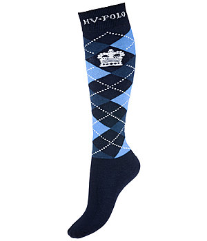 HV POLO Knee Socks Argyle - 750659-1-NV