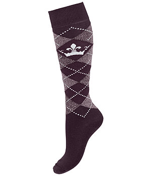 Felix Bühler Knee Socks Argyle Glitter II - 750759