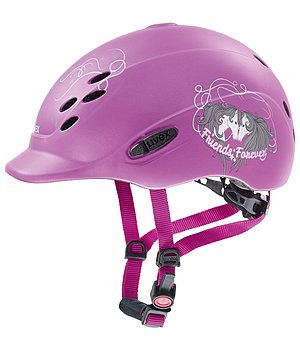 uvex Children's Riding Hat onyxx with Friends II Design Kitemarked - 780235