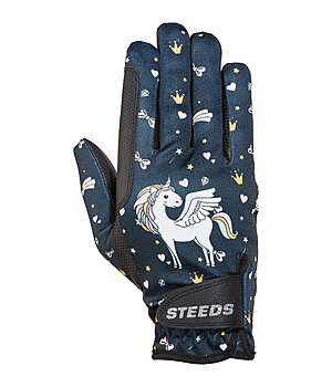 STEEDS Childrens Winter Riding Gloves Unicorn - 870356