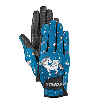 STEEDS Children's Summer Riding Gloves Unicorn - 870395-KXS-DQ