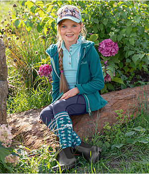 Children's Outfit Stars in dark turquoise - OFS24349