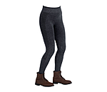 Seamless Horse Trekking Tights with Silicone Knee-Patches Tahoe