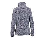 Ladies Knitted Fleece Jacket Zola