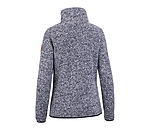 Ladies Knitted Fleece Jacket Zola