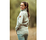 Ladies Knitted Fleece Jacket Zola