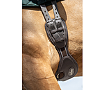 Soft Leather Crescent Dressage Girth