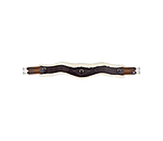 Leather Girth Naira with Removable Teddy Fleece