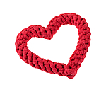 Rope Toy Valentine for Dogs