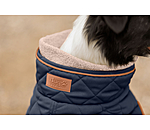 Quilted Dog Coat with Teddy Fleece Lining Holly