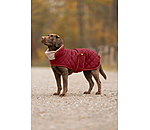 Quilted Dog Coat with Teddy Fleece Lining Holly