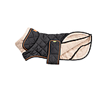 Quilted Dog Coat with Teddy Fleece Lining Holly