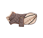 Quilted Dog Coat with Teddy Fleece Lining Holly