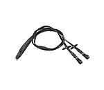 Oiled Calfskin Soft Leather Reins with Leather Stops