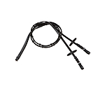 Anti-Slip Leather Rubber Reins with Soft-Stops
