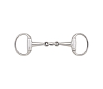 Eggbutt Snaffle Bit, Double-Jointed