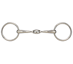 Loose Ring Snaffle Bit THIN Double-Jointed