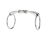 Loose Ring Snaffle Bit THIN Double-Jointed