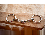 Loose Ring Snaffle Bit THIN Double-Jointed