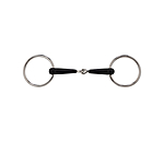 Rubber Loose Ring Snaffle Bit, Single-Jointed