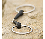 Rubber Loose Ring Snaffle Bit, Single-Jointed