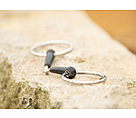 Rubber Loose Ring Snaffle Bit, Single-Jointed