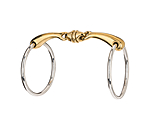 Loose Ring Snaffle Bit, Anatomical Roller, Double Jointed