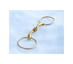 Loose Ring Snaffle Bit Anatomical Roll Double Jointed