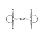 Full Cheek Eggbutt Bit, double-jointed 16mm