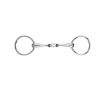 Snaffle Bit, Double-jointed with Lock-Up 14mm
