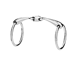 Snaffle Bit, Double-jointed with Lock-Up 14mm