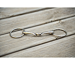 Snaffle Bit, Double-jointed with Lock-Up 14mm