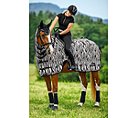 Zebra Exercise Fly Rug