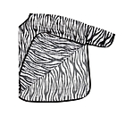 Zebra Exercise Fly Rug
