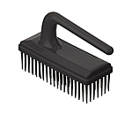 Brush with Rubber Bristles