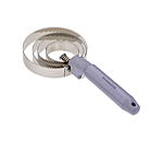 Reversible Metal Curry Comb Circle of Life