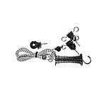 Flexi Gate Handle Set, 4.6 m