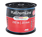 Electric Fence Tape PlatinumLine 200m/20mm
