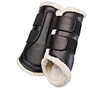 Dressage Boots Teddy Fleece, front legs