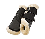 Teddy Fleece Dressage Boots Sparkle, Front Legs