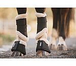 Teddy Fleece Bell Boots Sparkle
