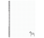 Notebook Dala Horse