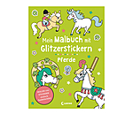 My Colouring Book with Glitter Stickers - Horses