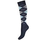 Argyle Knee High Socks