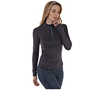 Zip Functional Long Sleeve Shirt Sofie