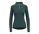 Zip Functional Long Sleeve Shirt Sofie