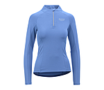 Zip Functional Long Sleeve Shirt Sofie