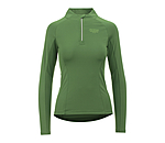 Zip Functional Long Sleeve Shirt Sofie
