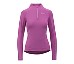 Zip Functional Long Sleeve Shirt Sofie